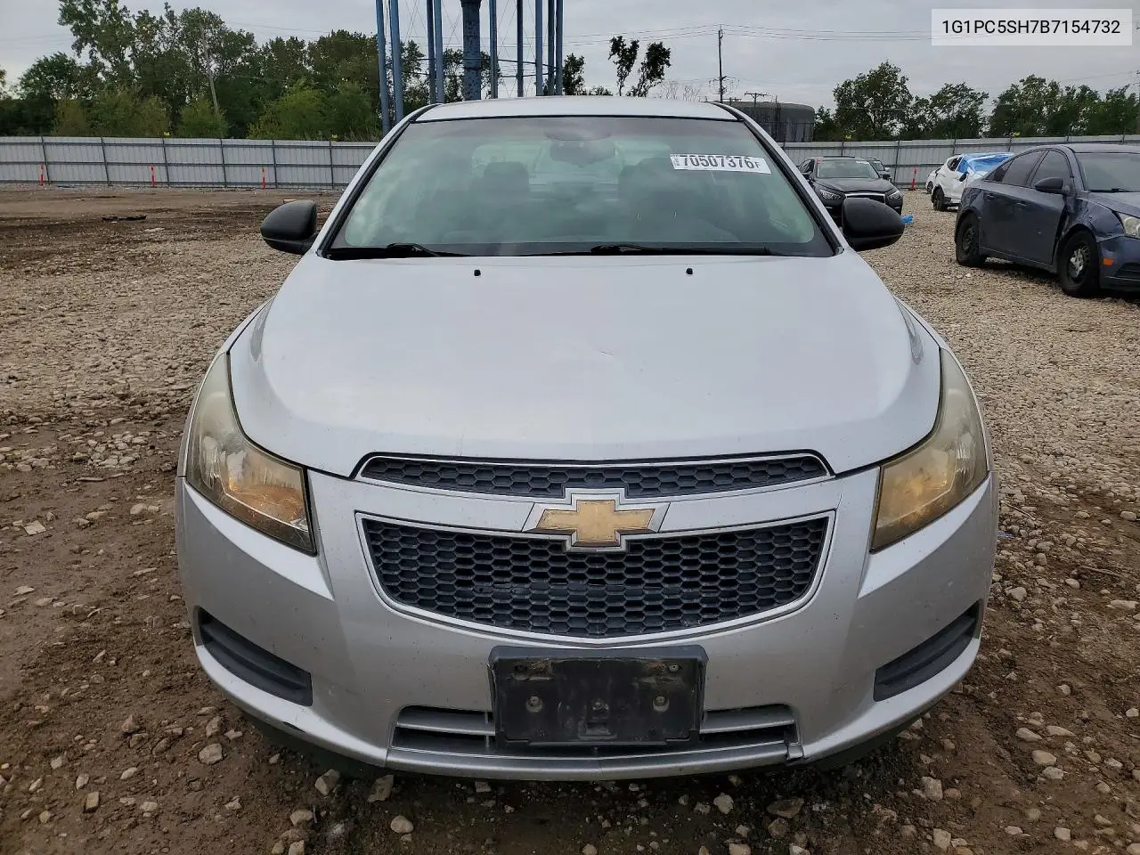 2011 CHEVROLET CRUZE VIN 1G1PC5SH7B7154732 — фото 5