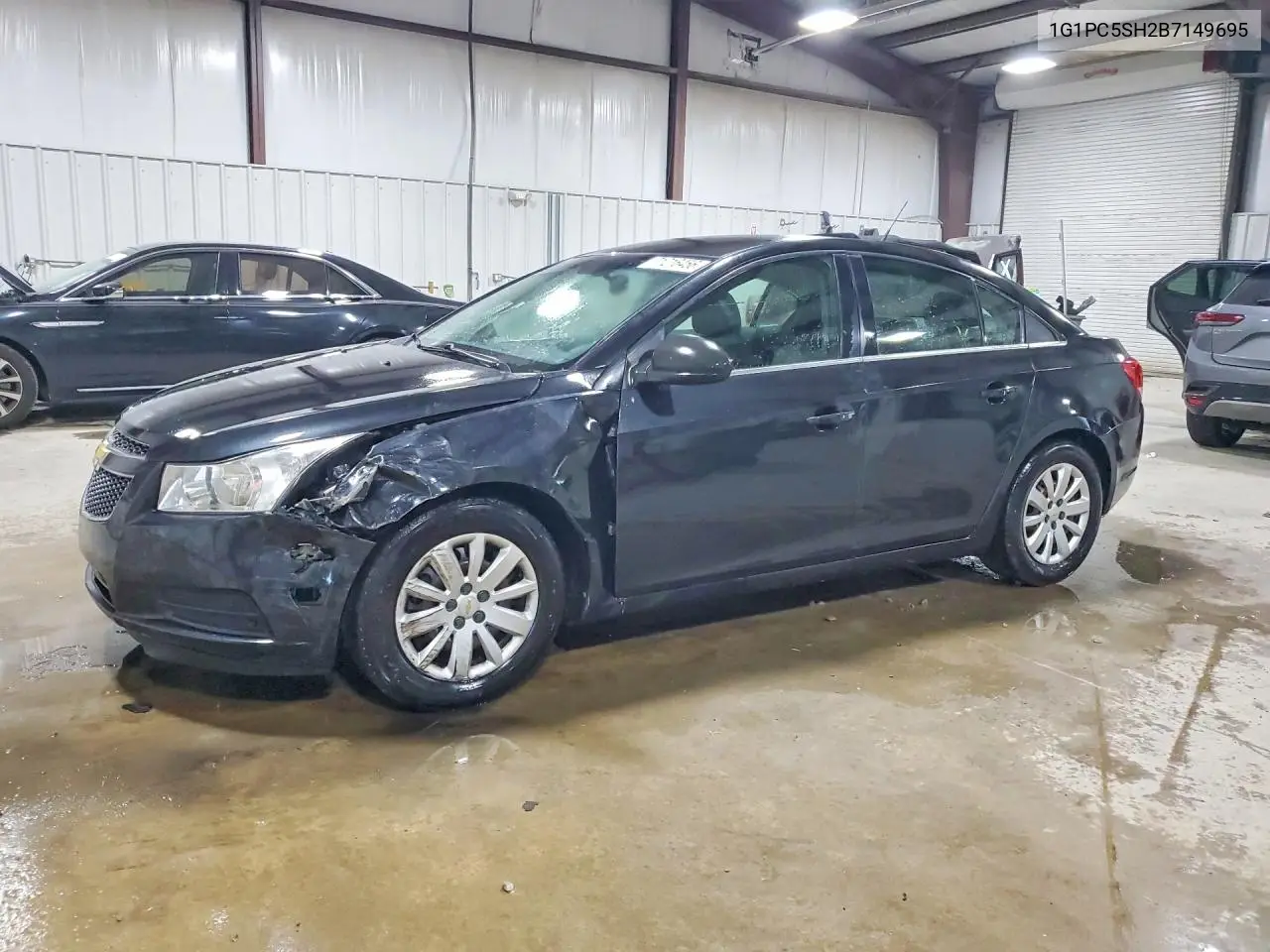 CHEVROLET CRUZE 2011, VIN 1G1PC5SH2B7149695