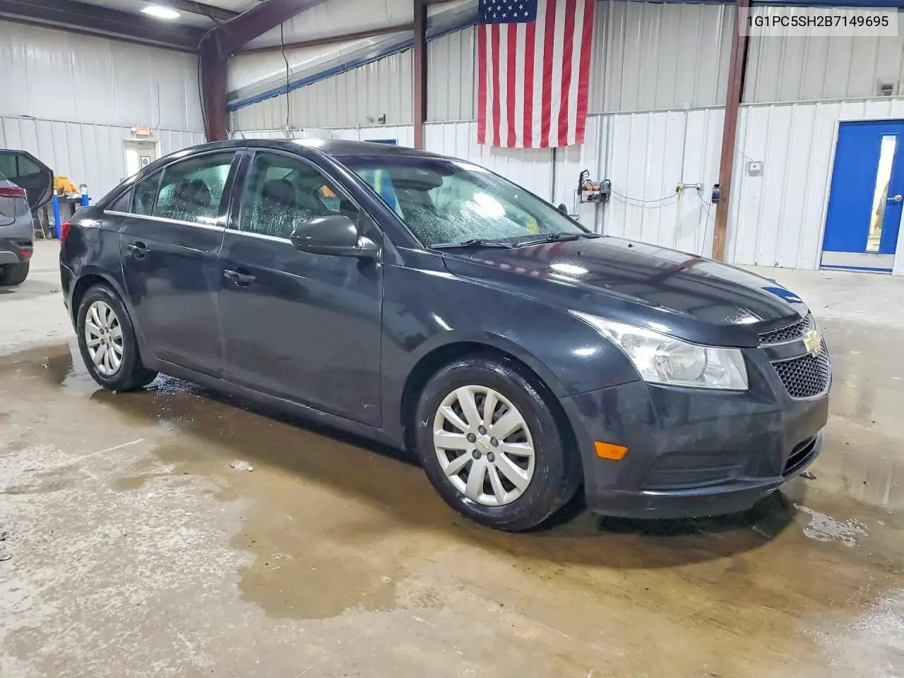 2011 CHEVROLET CRUZE VIN 1G1PC5SH2B7149695 — фото 4