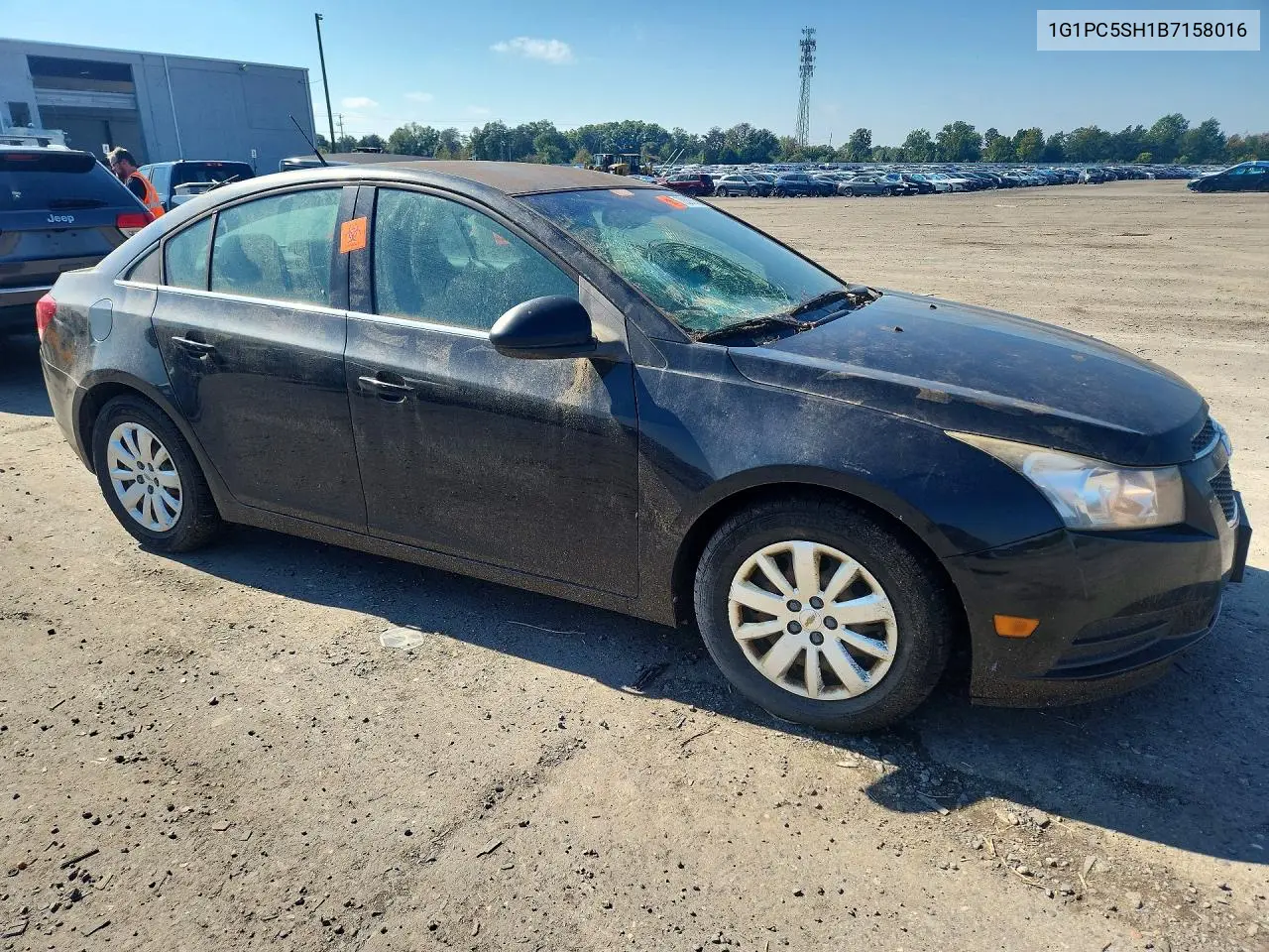 2011 CHEVROLET CRUZE VIN 1G1PC5SH1B7158016 — фото 4