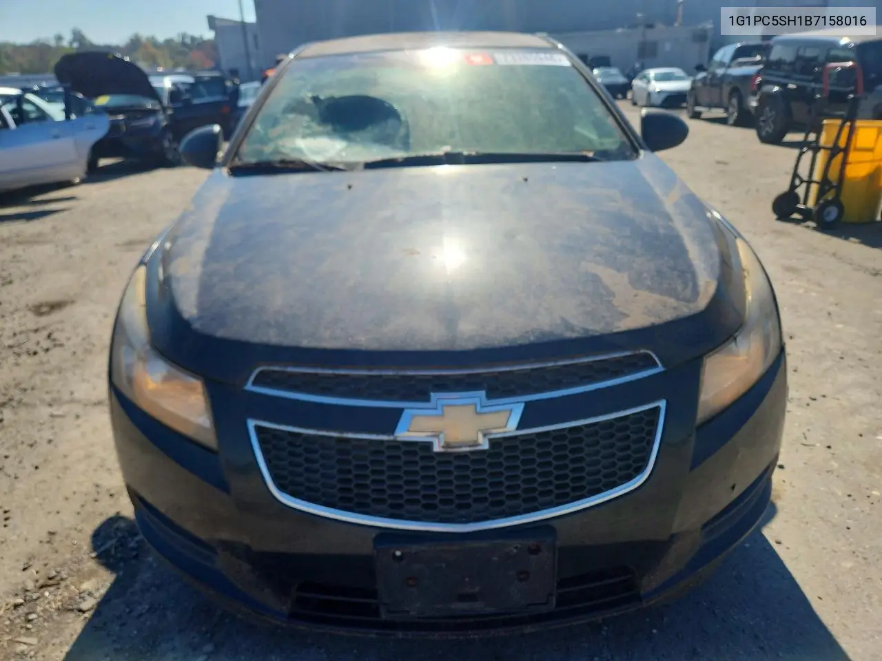2011 CHEVROLET CRUZE VIN 1G1PC5SH1B7158016 — фото 5