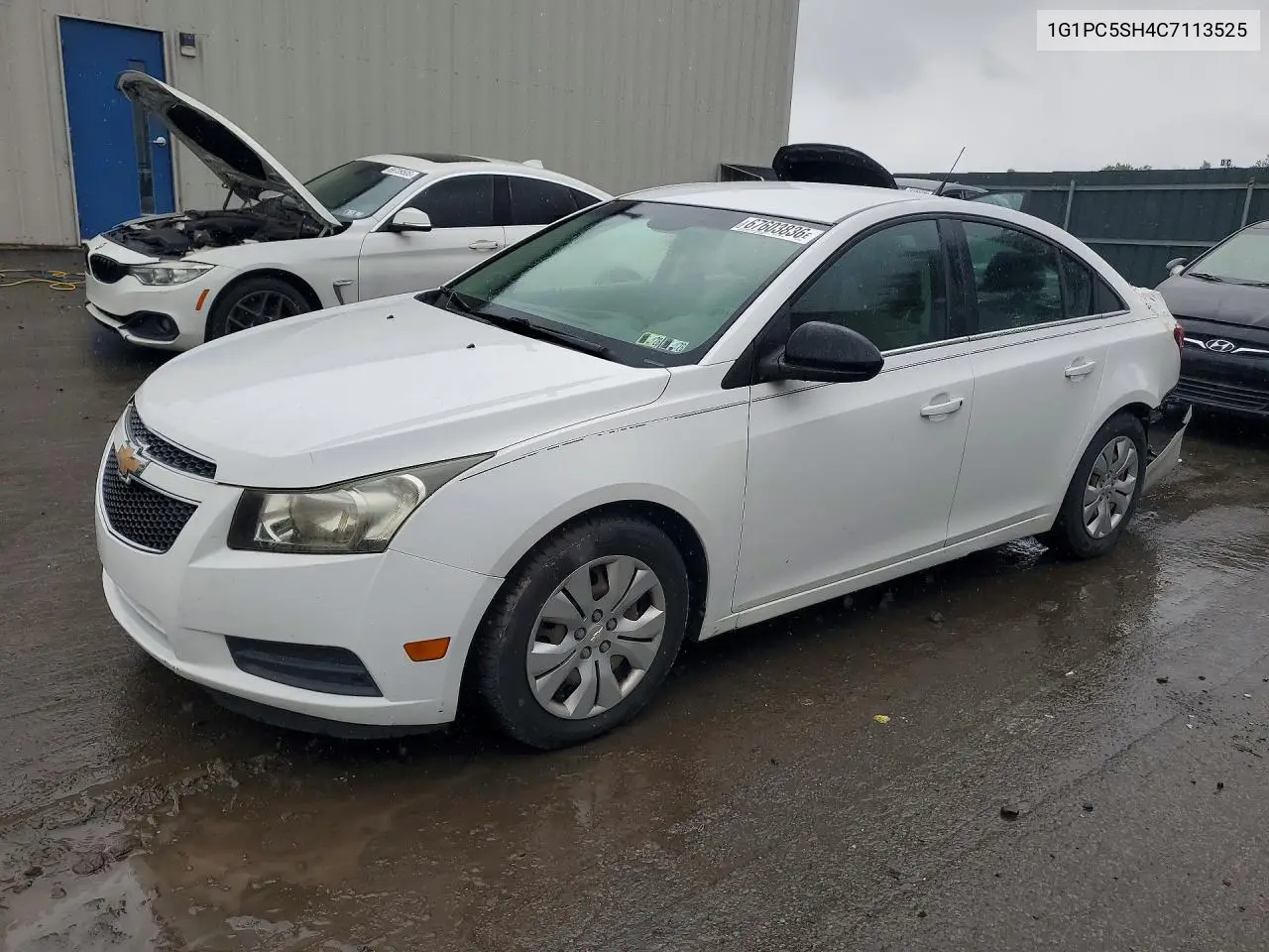 CHEVROLET CRUZE 2012, VIN 1G1PC5SH4C7113525