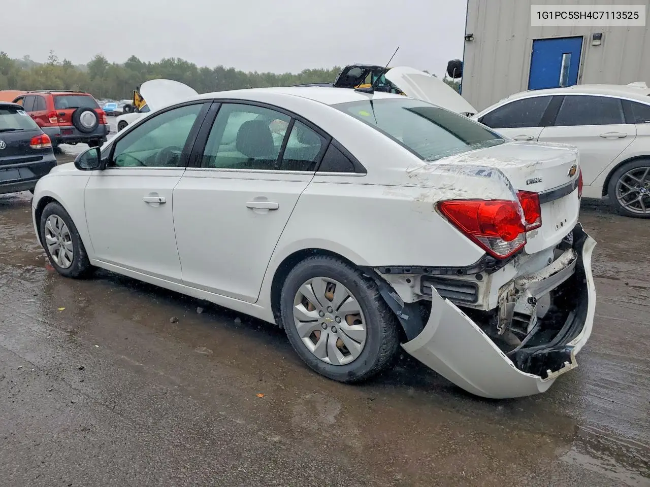 2012 CHEVROLET CRUZE VIN 1G1PC5SH4C7113525 — фото 2
