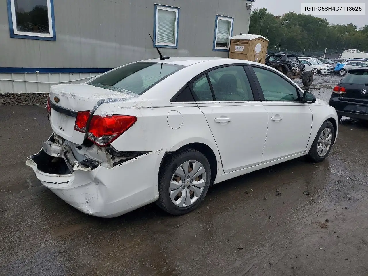 2012 CHEVROLET CRUZE VIN 1G1PC5SH4C7113525 — фото 3