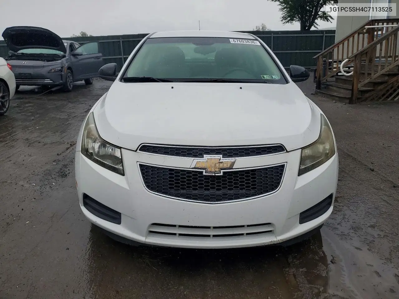 2012 CHEVROLET CRUZE VIN 1G1PC5SH4C7113525 — фото 5