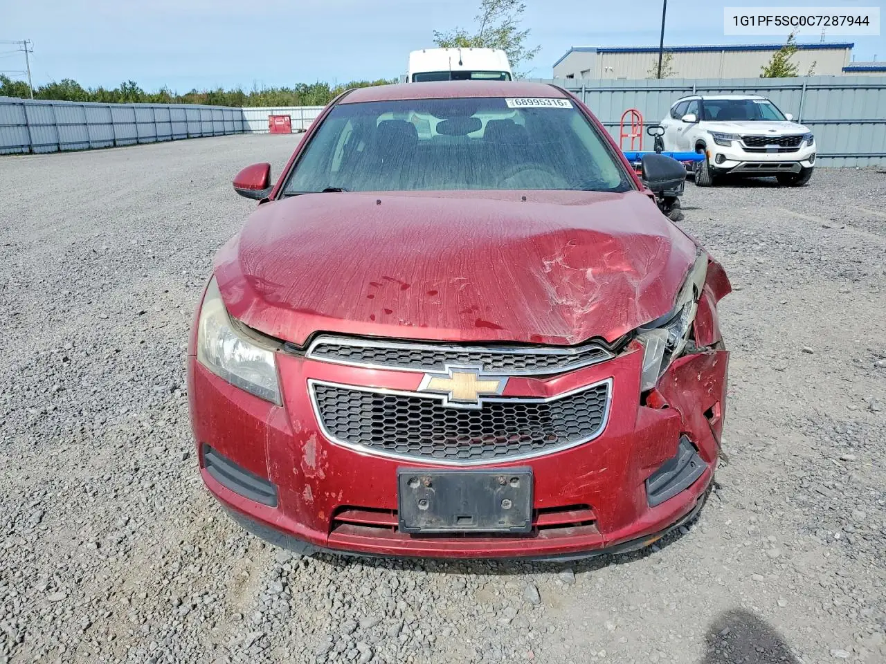 2012 CHEVROLET CRUZE VIN 1G1PF5SC0C7287944 — фото 5
