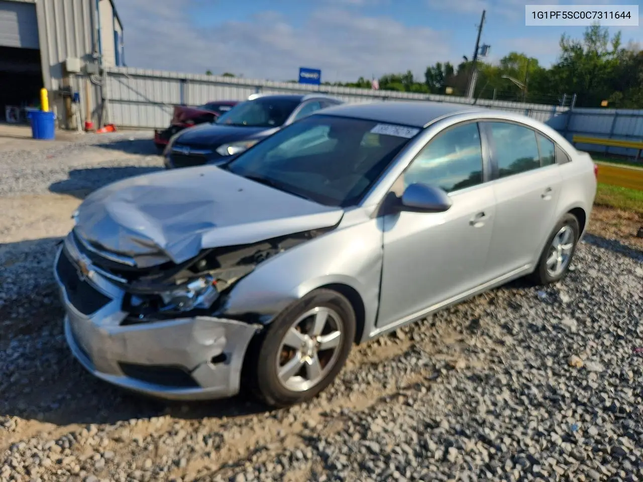 CHEVROLET CRUZE 2012, VIN 1G1PF5SC0C7311644