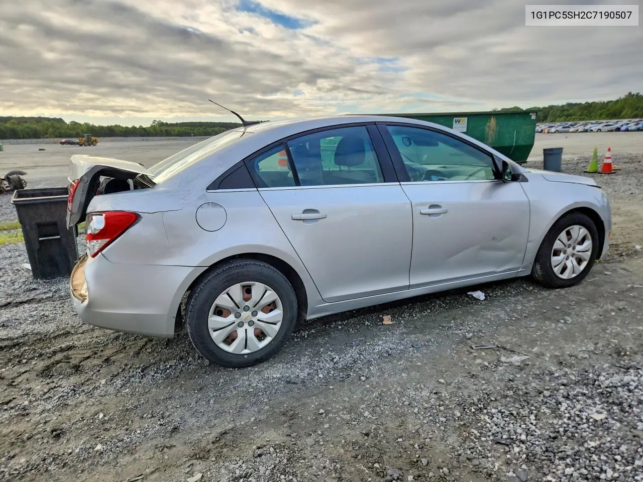 2012 CHEVROLET CRUZE VIN 1G1PC5SH2C7190507 — фото 3