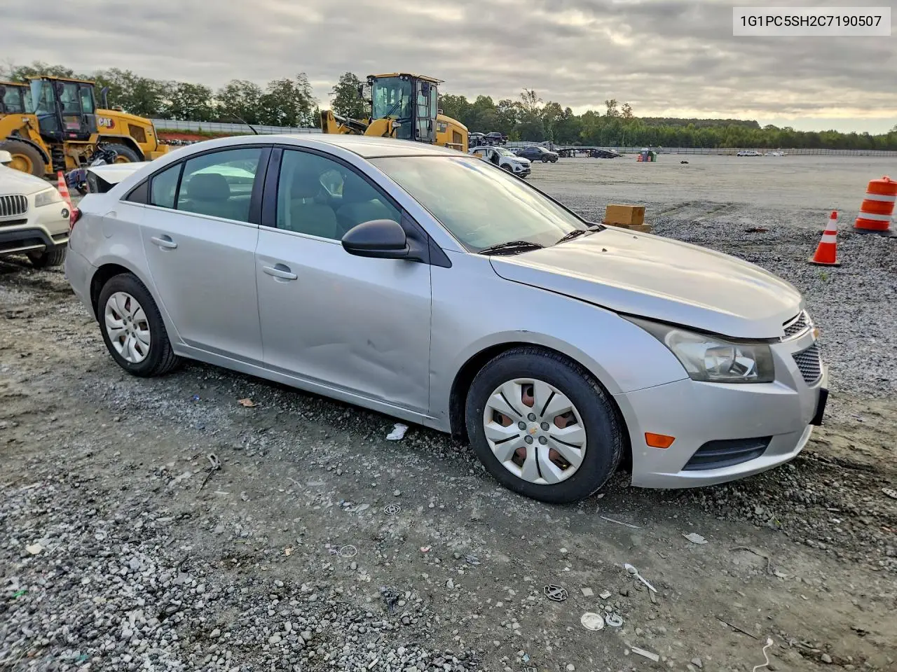 2012 CHEVROLET CRUZE VIN 1G1PC5SH2C7190507 — фото 4
