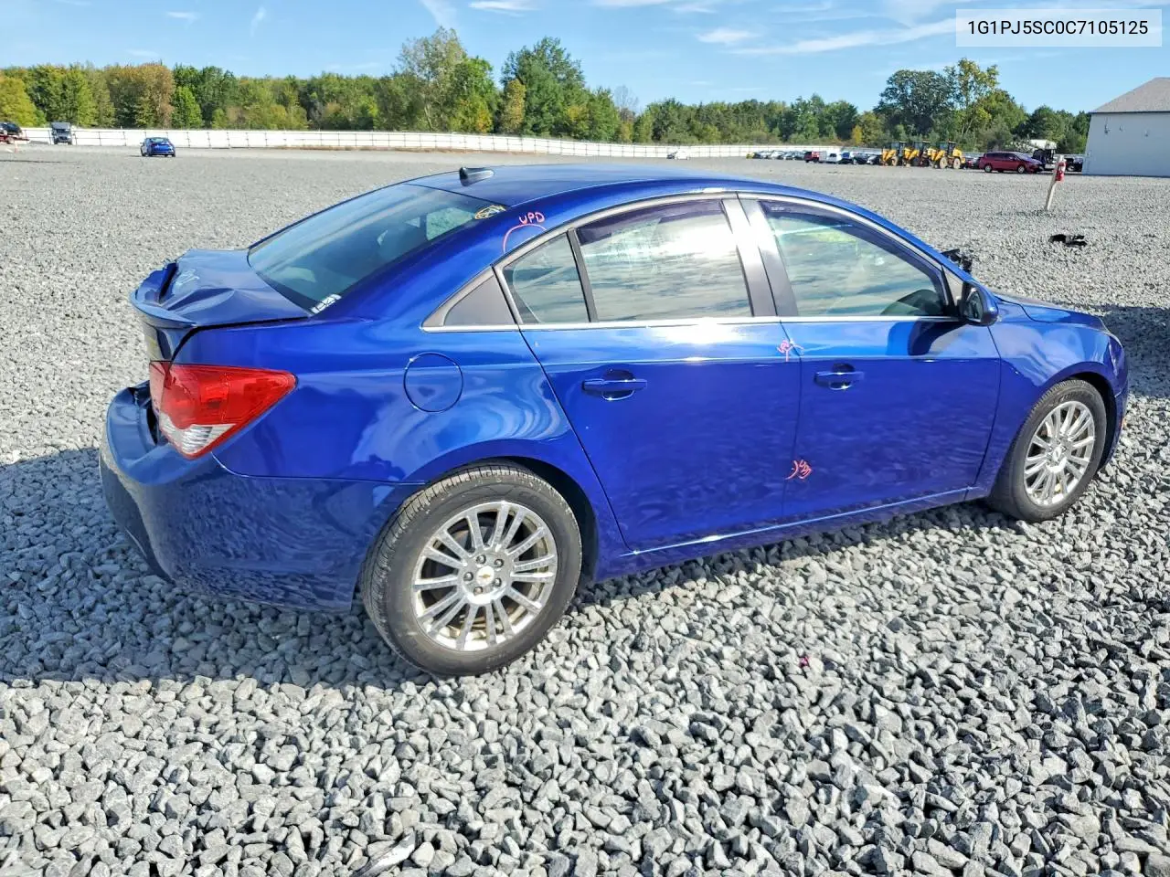 2012 CHEVROLET CRUZE VIN 1G1PJ5SC0C7105125 — фото 3