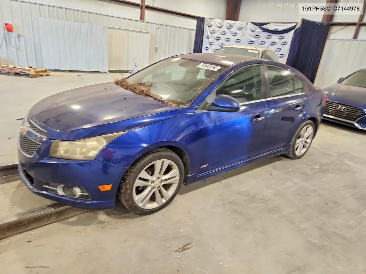 CHEVROLET CRUZE 2012, VIN 1G1PH5SC1C7144978