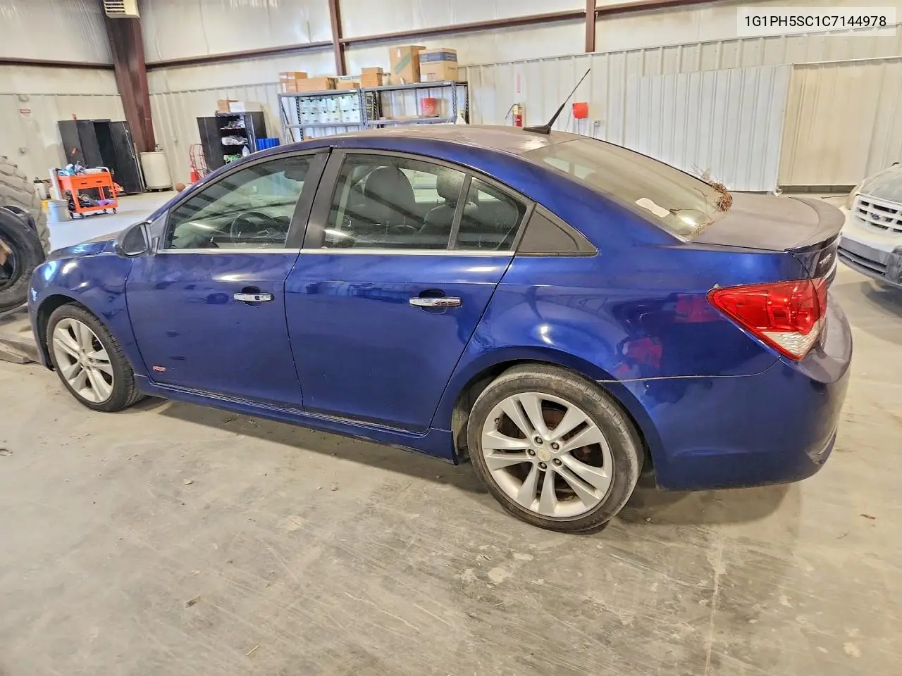 2012 CHEVROLET CRUZE VIN 1G1PH5SC1C7144978 — фото 2