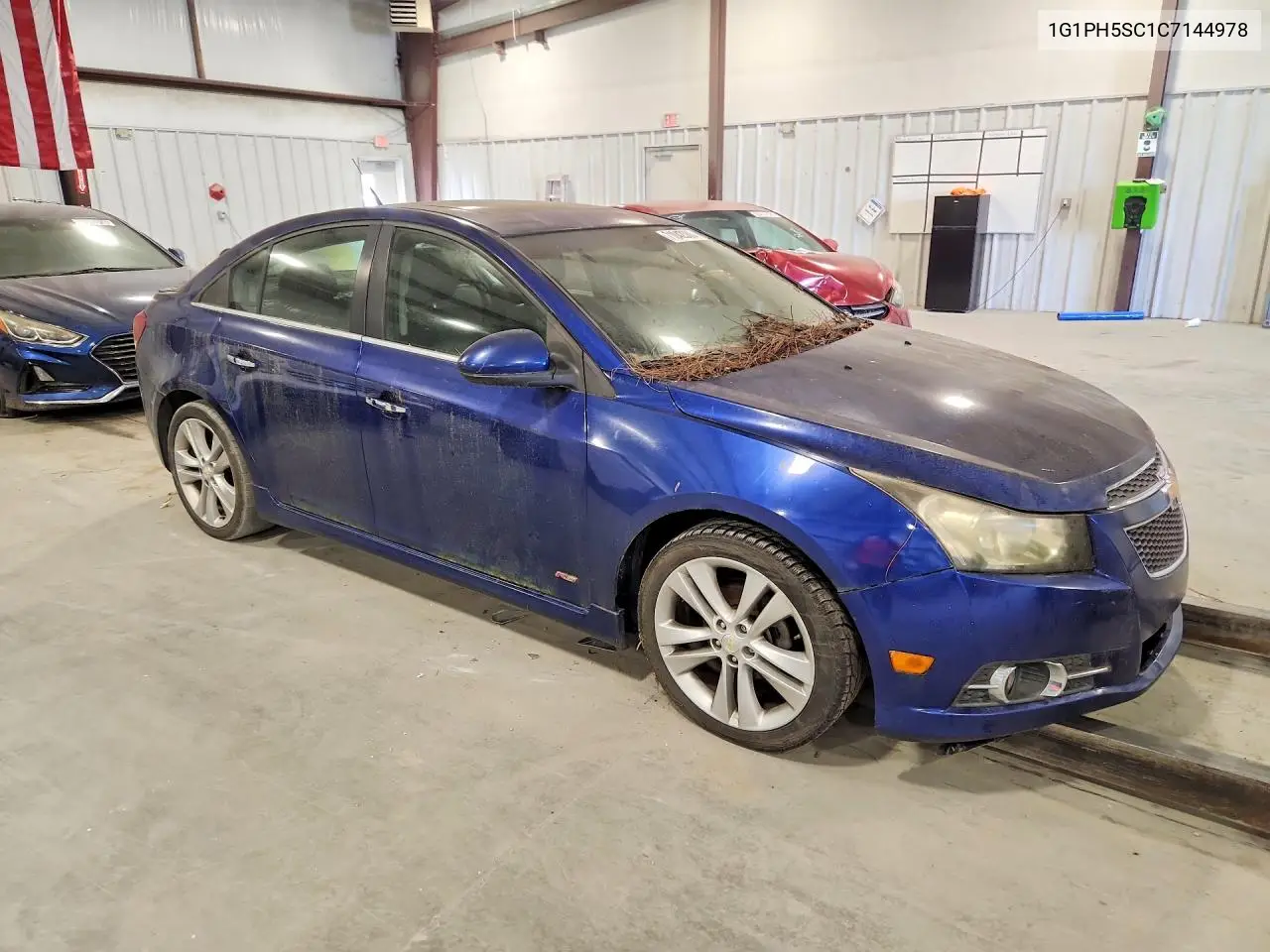 2012 CHEVROLET CRUZE VIN 1G1PH5SC1C7144978 — фото 4