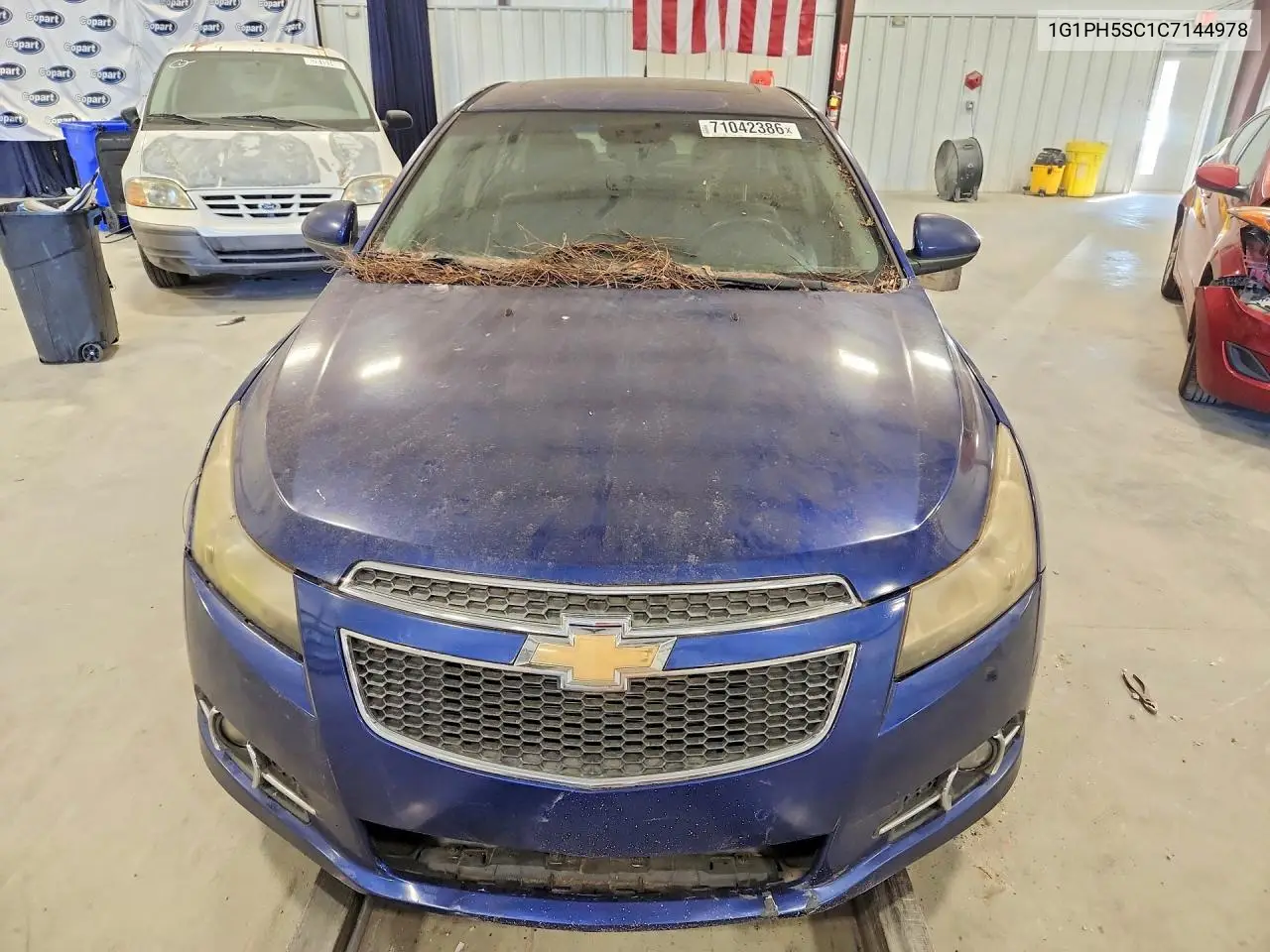 2012 CHEVROLET CRUZE VIN 1G1PH5SC1C7144978 — фото 5