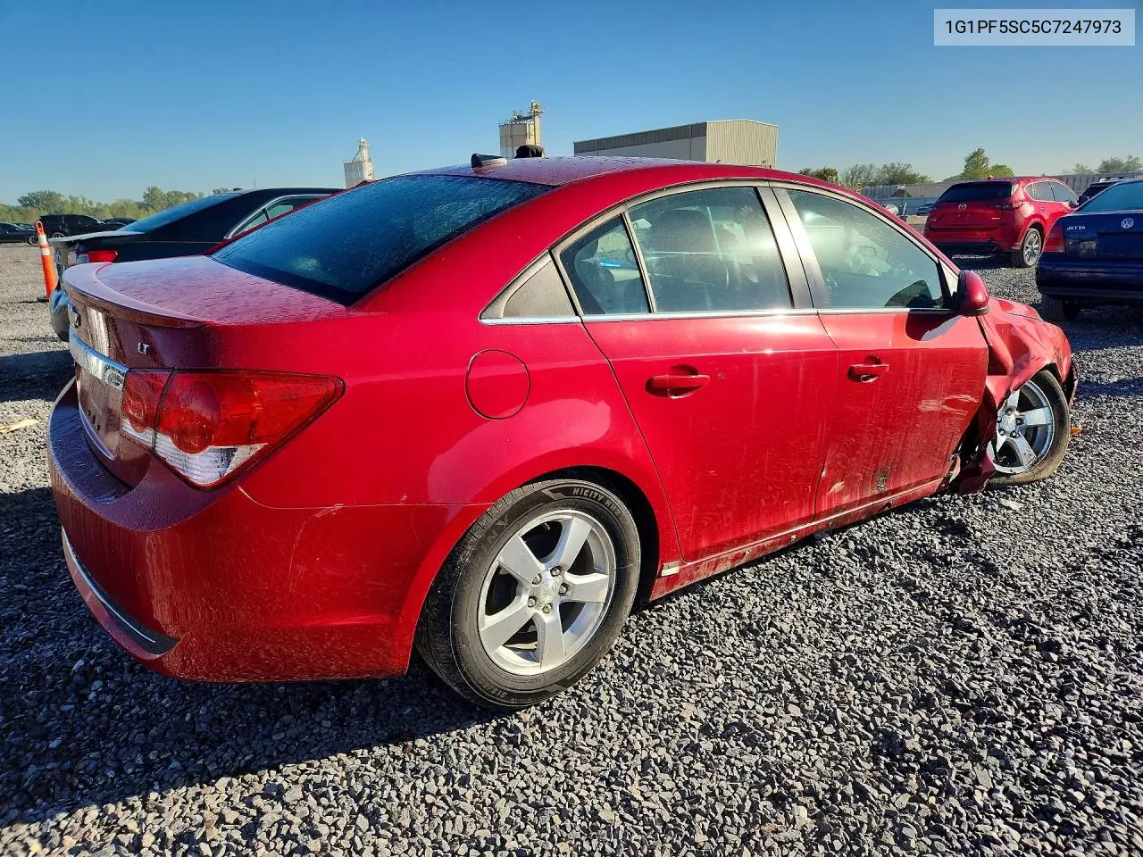 2012 CHEVROLET CRUZE VIN 1G1PF5SC5C7247973 — фото 3