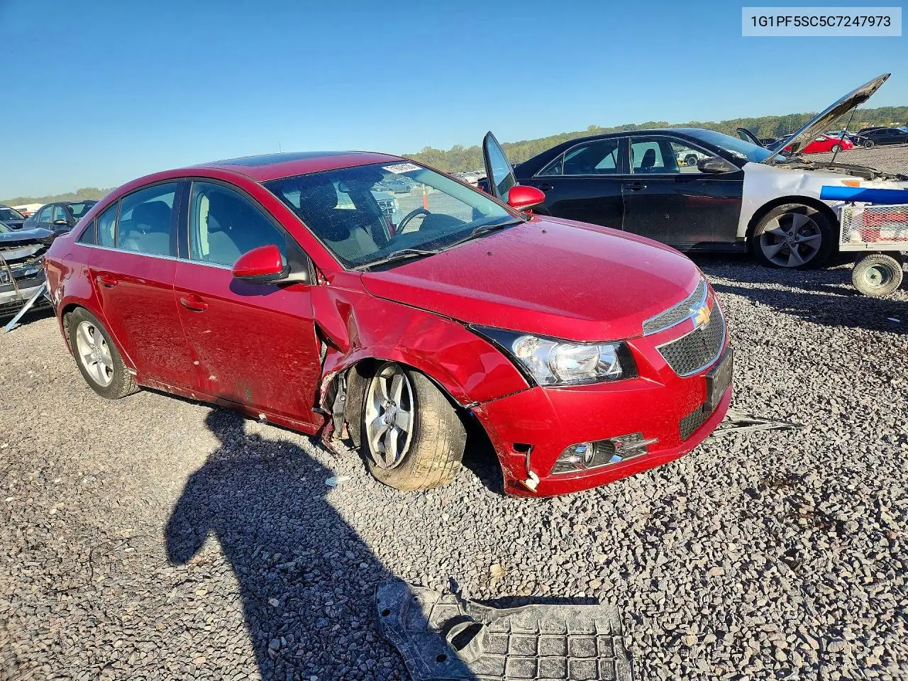 2012 CHEVROLET CRUZE VIN 1G1PF5SC5C7247973 — фото 4