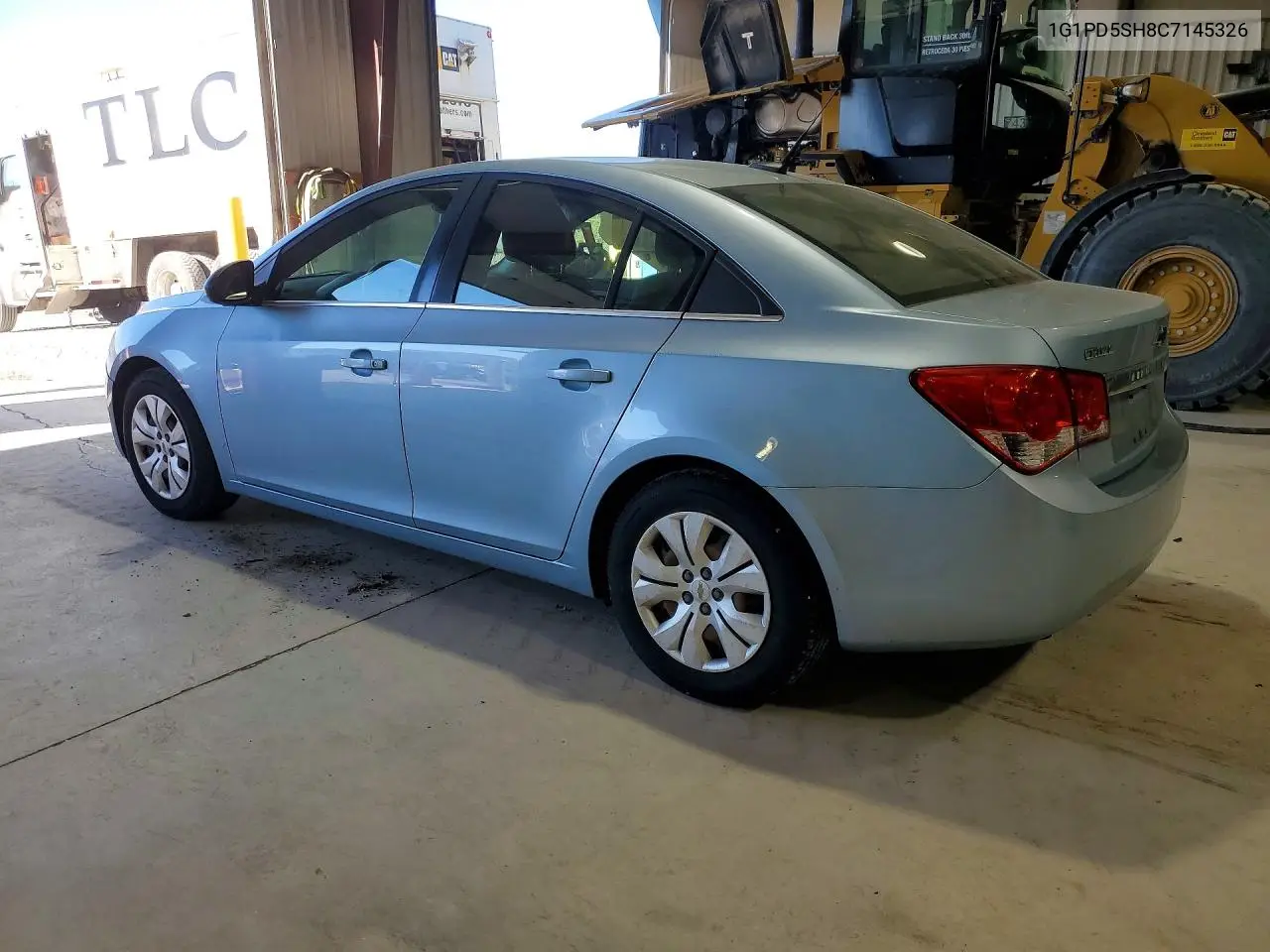 2012 CHEVROLET CRUZE VIN 1G1PD5SH8C7145326 — фото 2