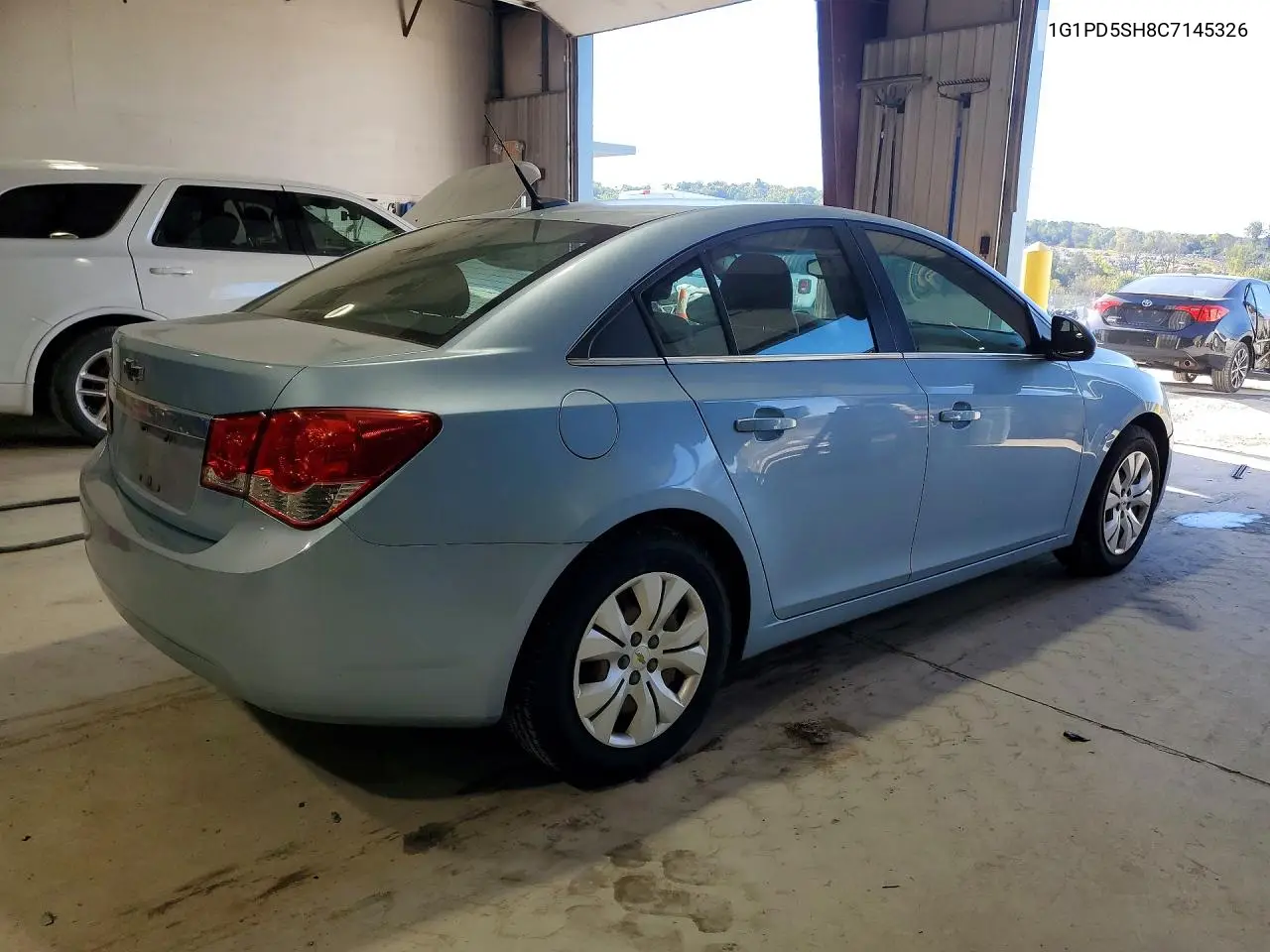 2012 CHEVROLET CRUZE VIN 1G1PD5SH8C7145326 — фото 3