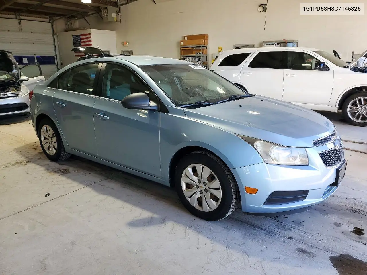 2012 CHEVROLET CRUZE VIN 1G1PD5SH8C7145326 — фото 4