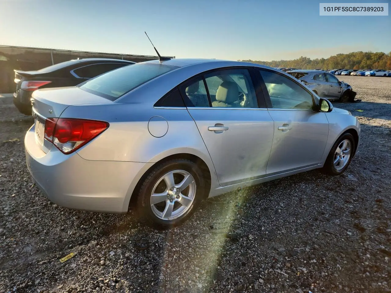 2012 CHEVROLET CRUZE VIN 1G1PF5SC8C7389203 — фото 3