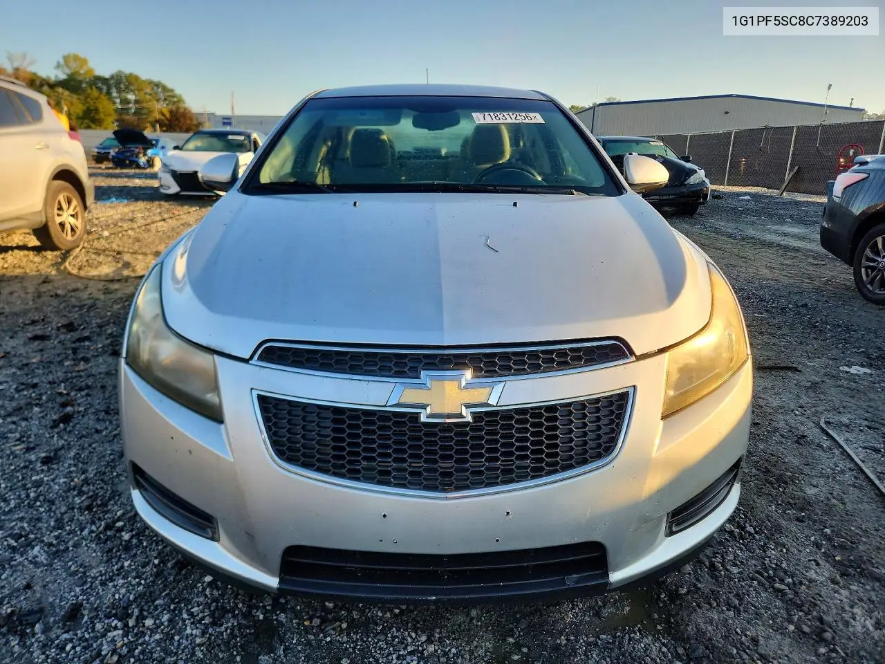 2012 CHEVROLET CRUZE VIN 1G1PF5SC8C7389203 — фото 5