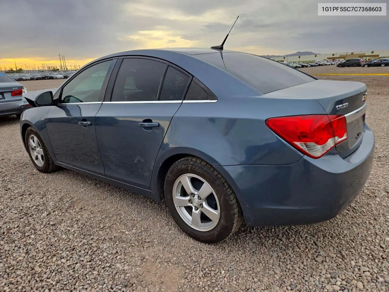 2012 CHEVROLET CRUZE VIN 1G1PF5SC7C7368603 — фото 2