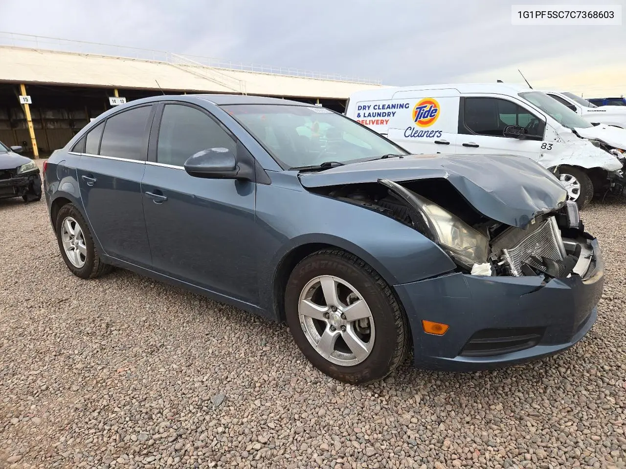 2012 CHEVROLET CRUZE VIN 1G1PF5SC7C7368603 — фото 4