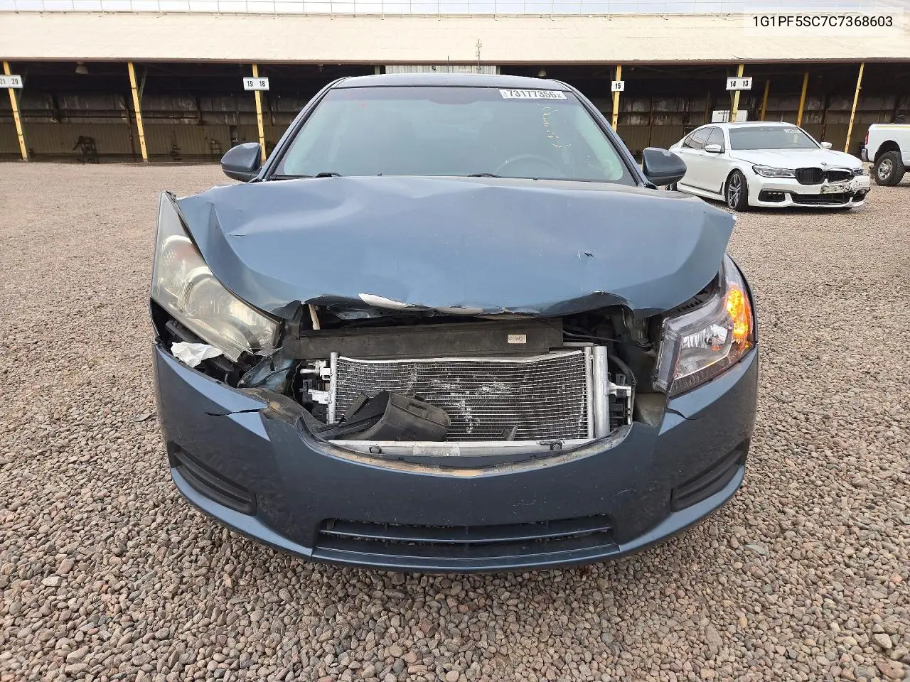 2012 CHEVROLET CRUZE VIN 1G1PF5SC7C7368603 — фото 5