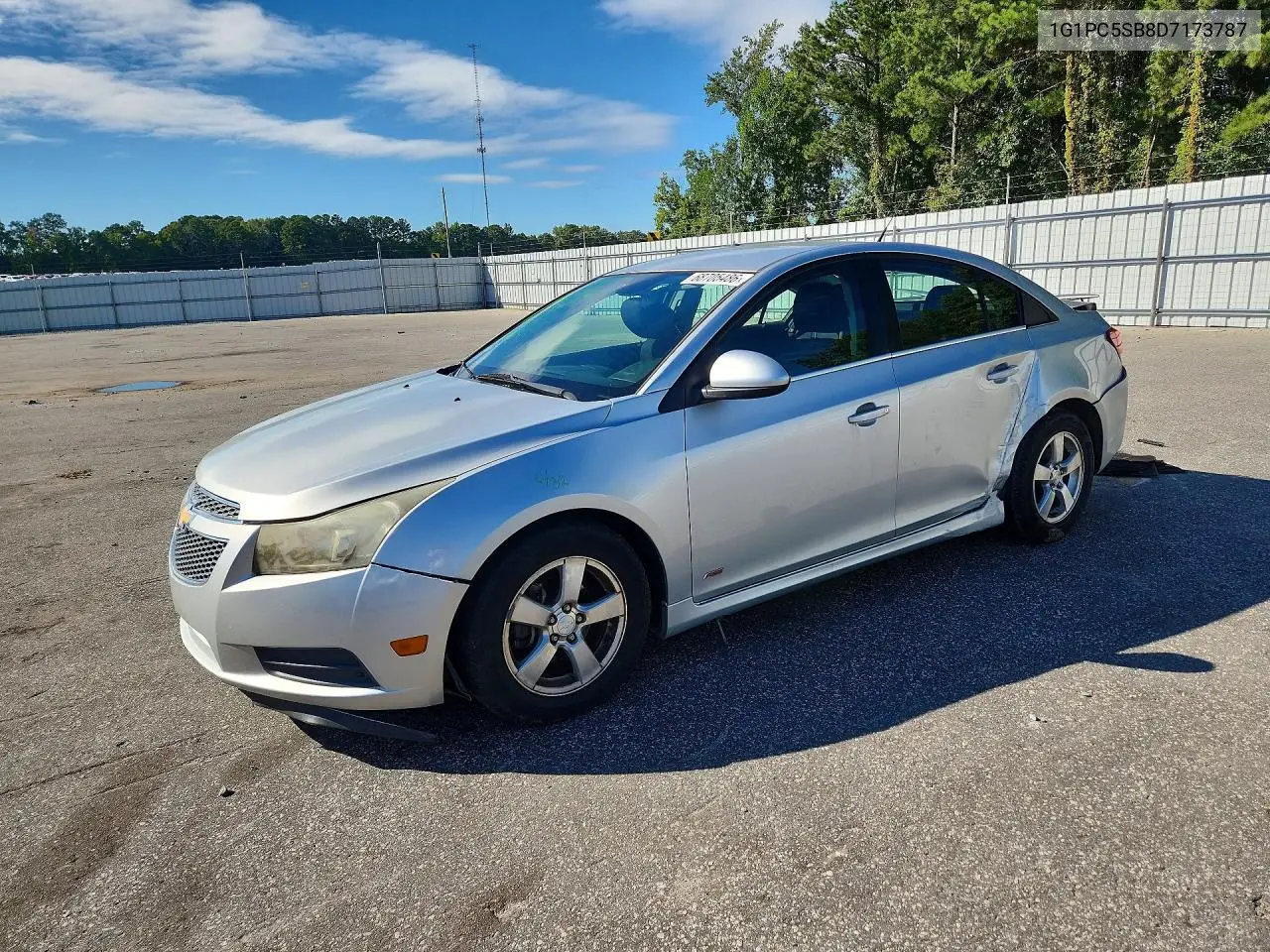 CHEVROLET CRUZE 2013, VIN 1G1PC5SB8D7173787