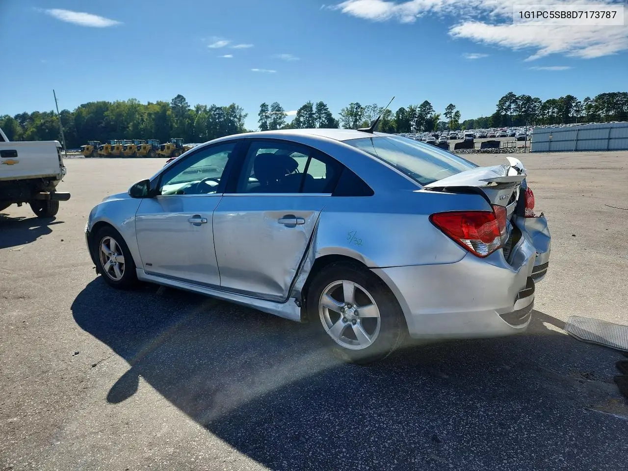 2013 CHEVROLET CRUZE VIN 1G1PC5SB8D7173787 — фото 2