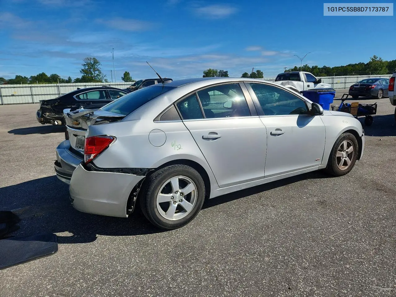 2013 CHEVROLET CRUZE VIN 1G1PC5SB8D7173787 — фото 3
