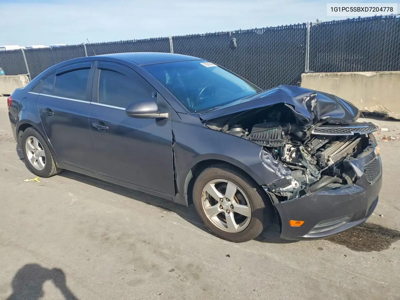 2013 CHEVROLET CRUZE VIN 1G1PC5SBXD7204778 — фото 4