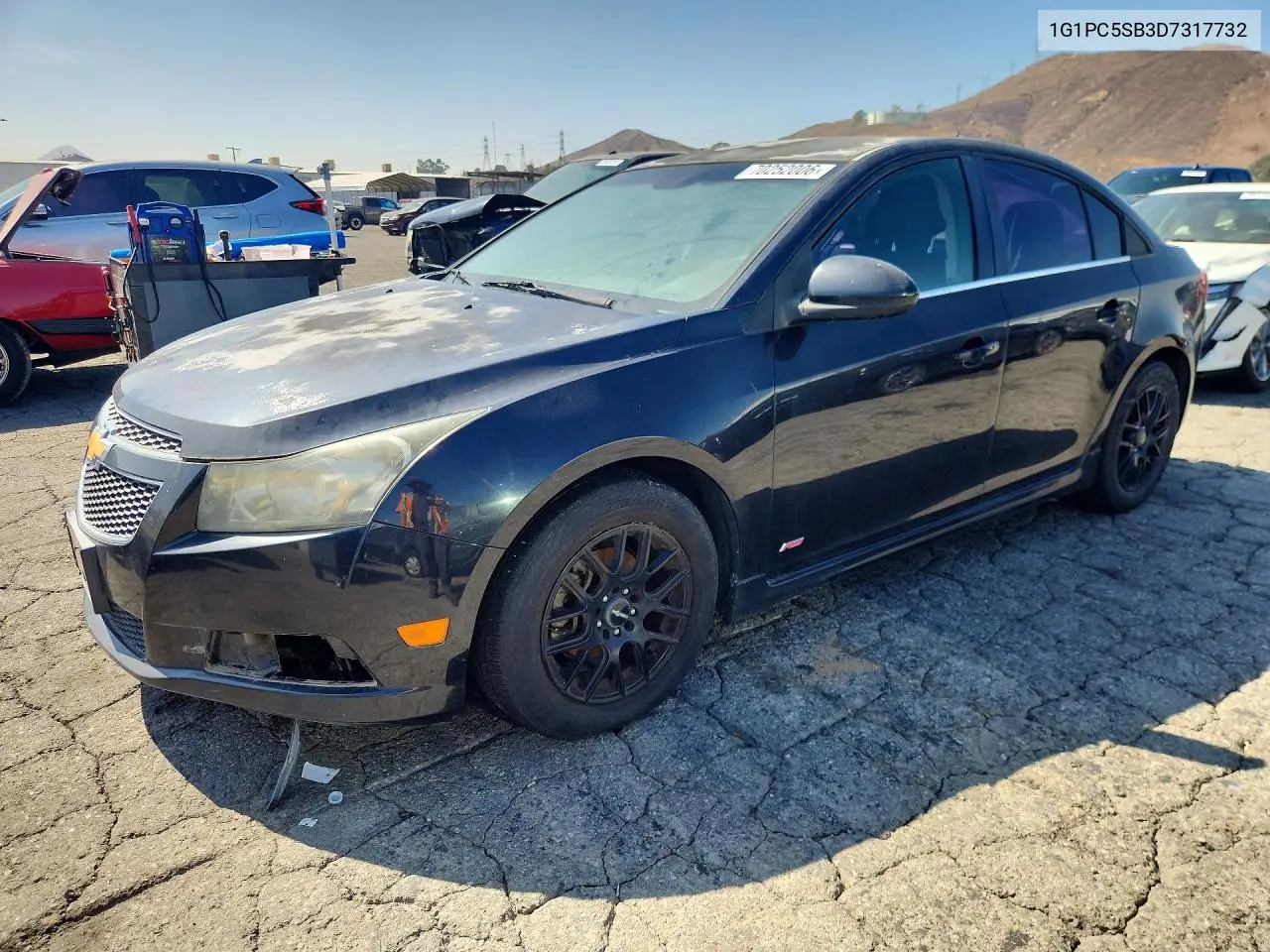 CHEVROLET CRUZE 2013, VIN 1G1PC5SB3D7317732