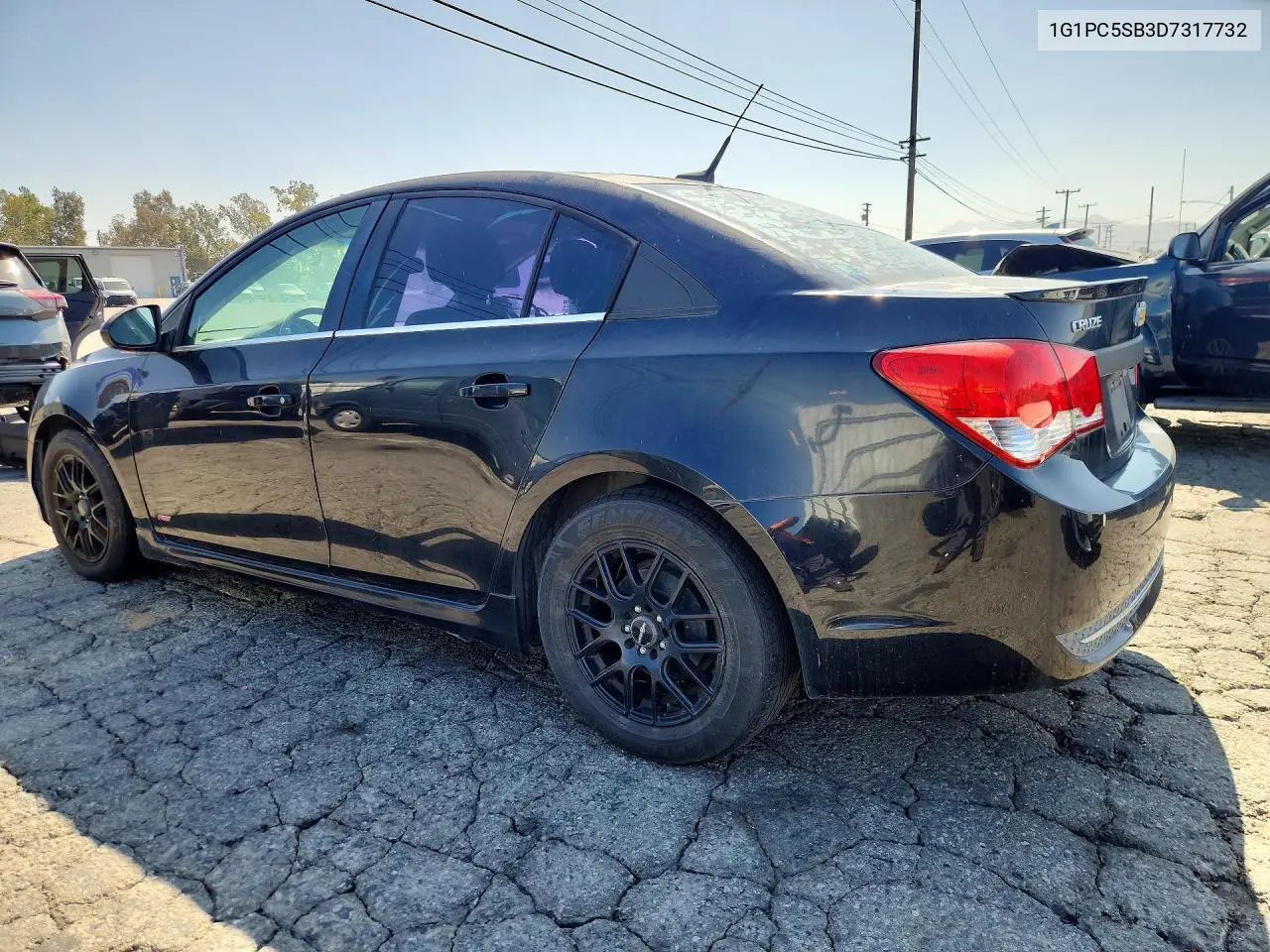 2013 CHEVROLET CRUZE VIN 1G1PC5SB3D7317732 — фото 2
