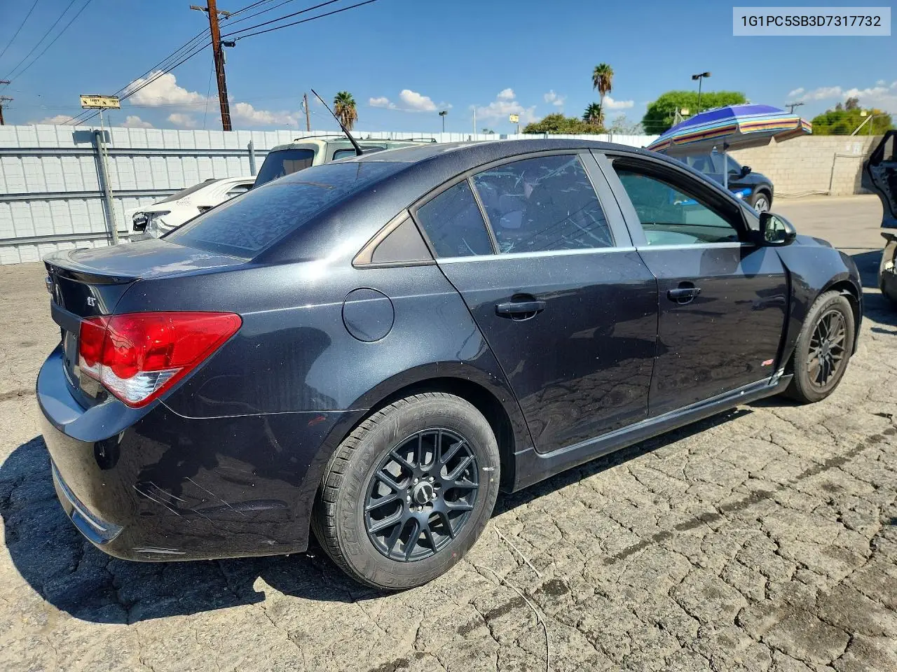 2013 CHEVROLET CRUZE VIN 1G1PC5SB3D7317732 — фото 3