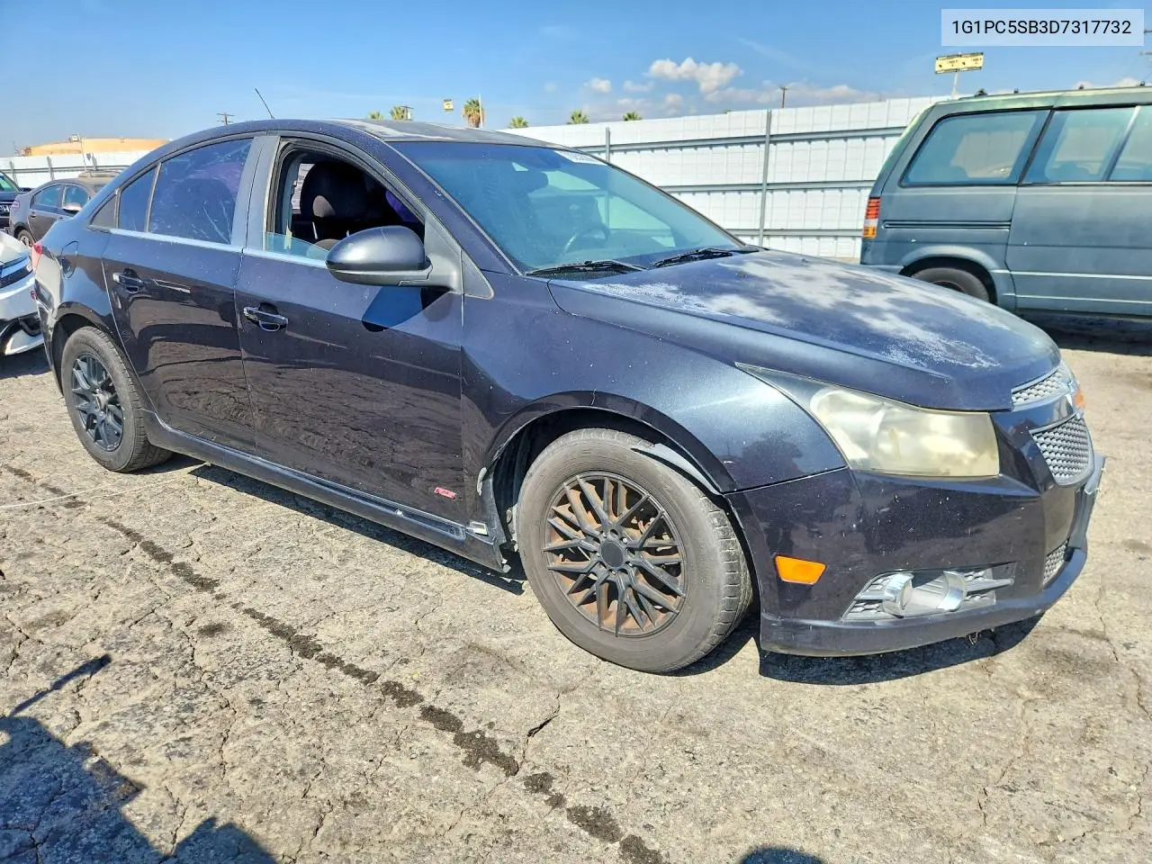 2013 CHEVROLET CRUZE VIN 1G1PC5SB3D7317732 — фото 4