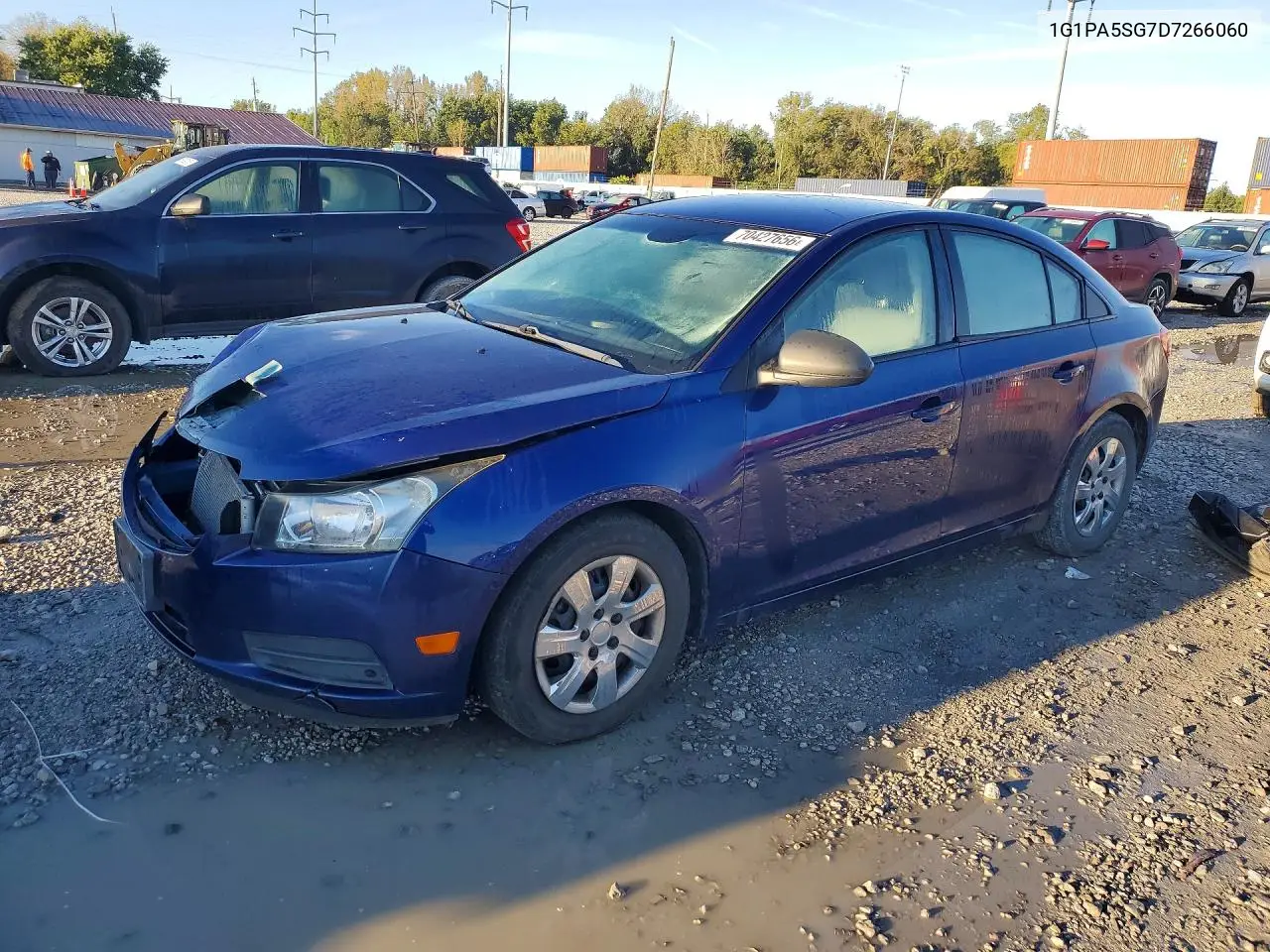 CHEVROLET CRUZE 2013, VIN 1G1PA5SG7D7266060