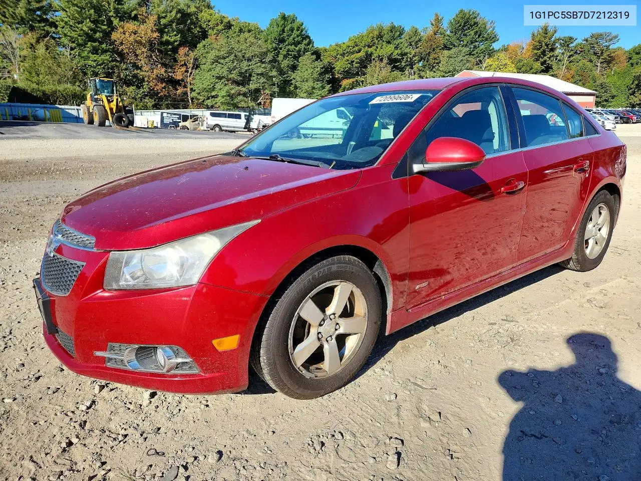 CHEVROLET CRUZE 2013, VIN 1G1PC5SB7D7212319