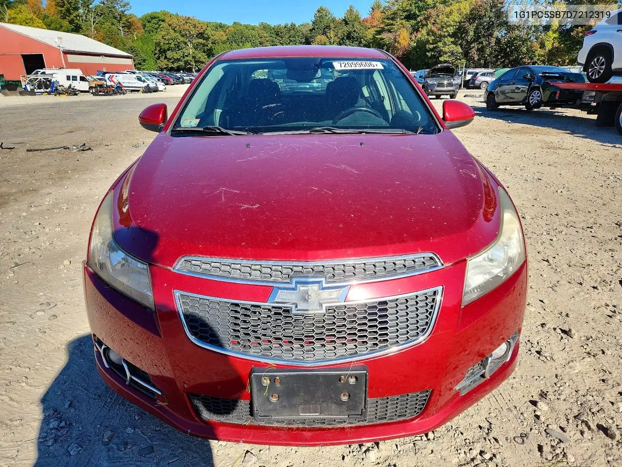 2013 CHEVROLET CRUZE VIN 1G1PC5SB7D7212319 — фото 5