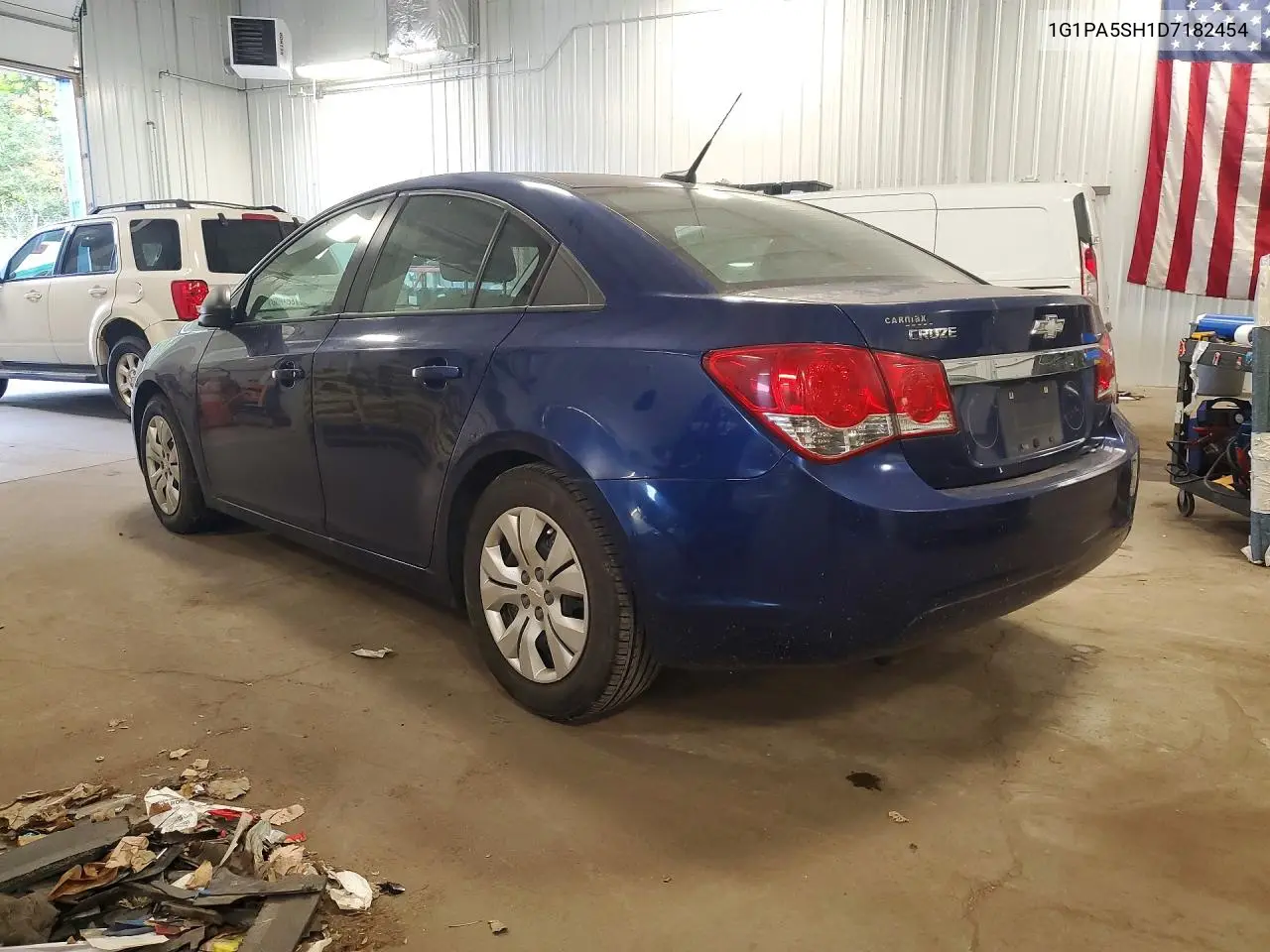 2013 CHEVROLET CRUZE VIN 1G1PA5SH1D7182454 — фото 2