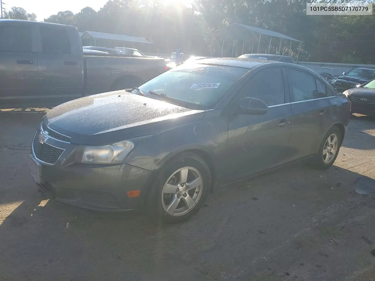 CHEVROLET CRUZE 2013, VIN 1G1PC5SB5D7170779