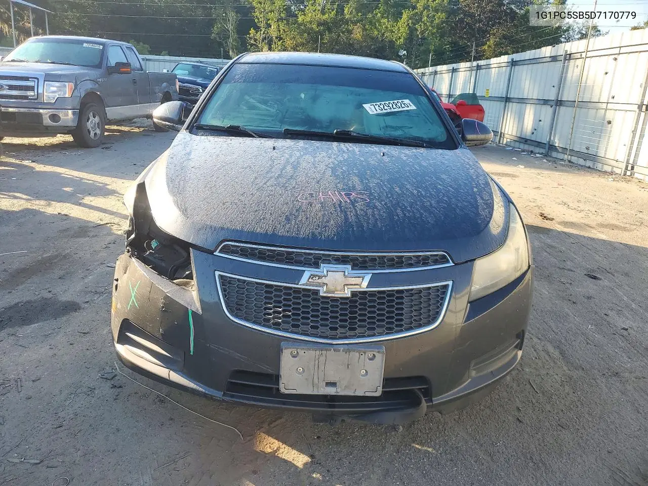 2013 CHEVROLET CRUZE VIN 1G1PC5SB5D7170779 — фото 5