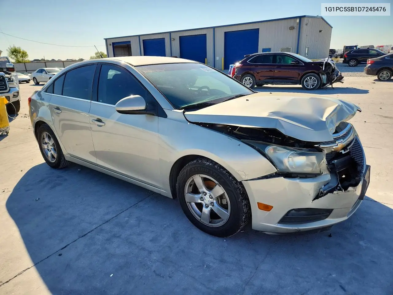 CHEVROLET CRUZE 2013, VIN 1G1PC5SB1D7245476