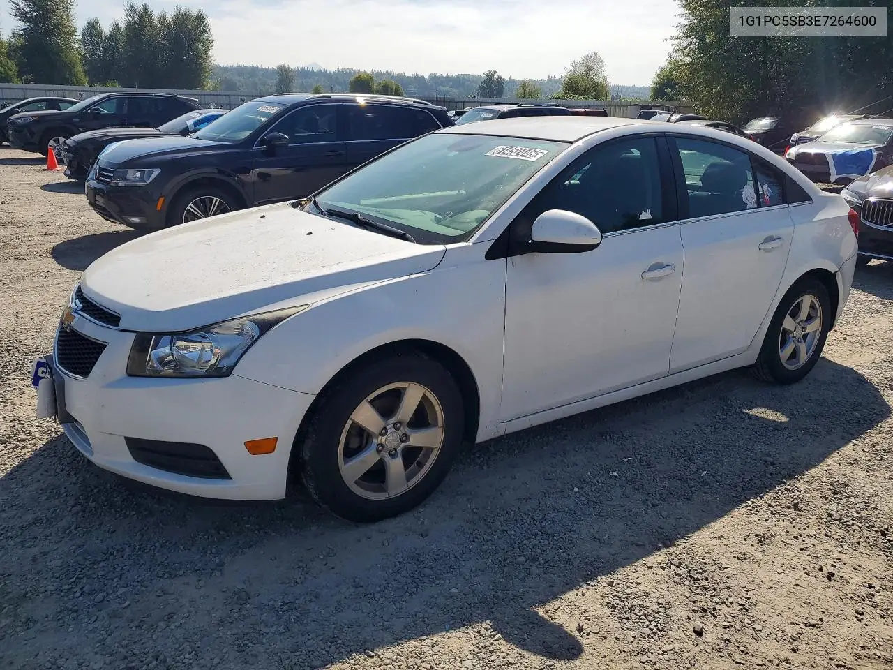 CHEVROLET CRUZE 2014, VIN 1G1PC5SB3E7264600