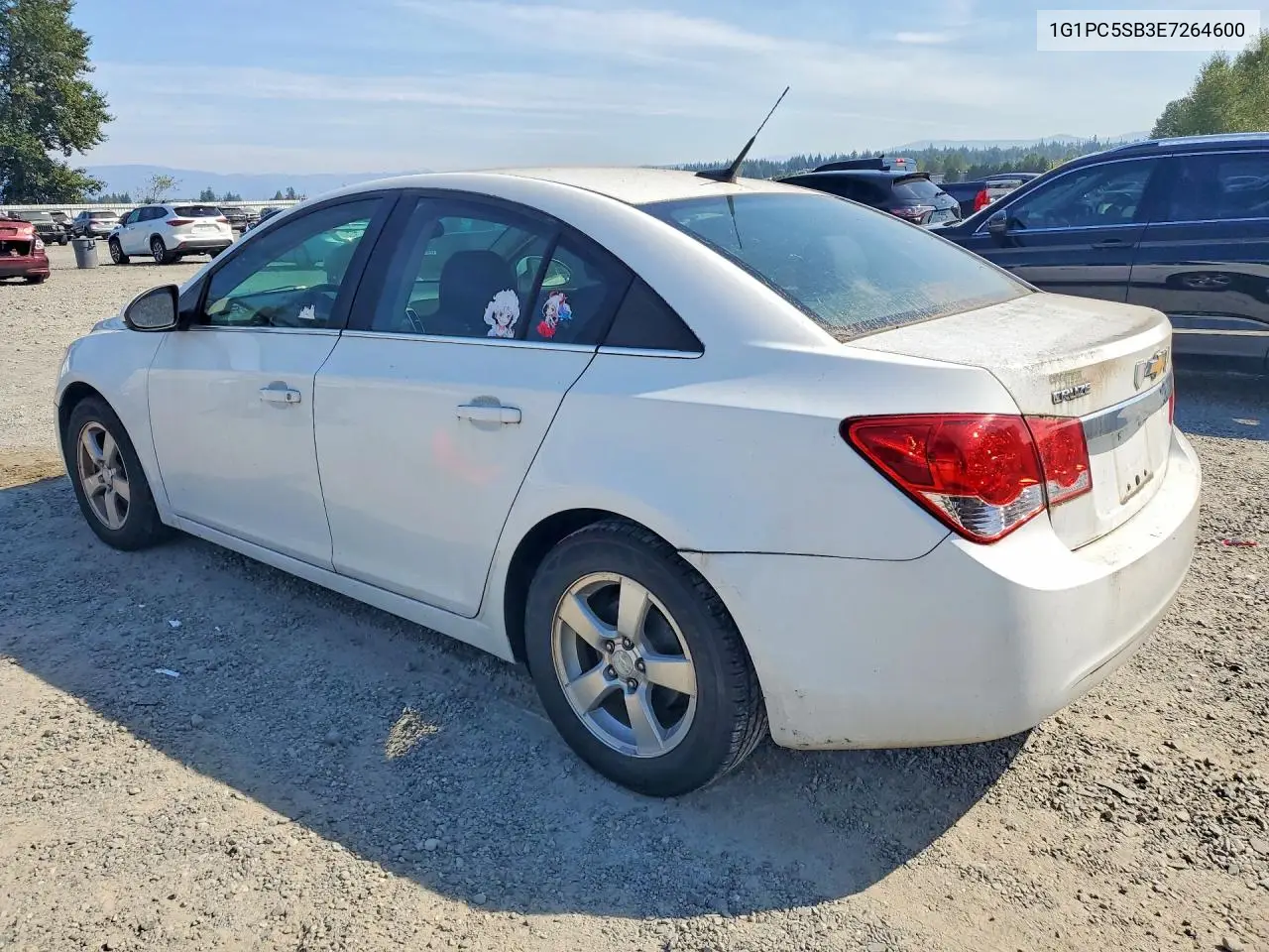 2014 CHEVROLET CRUZE VIN 1G1PC5SB3E7264600 — фото 2