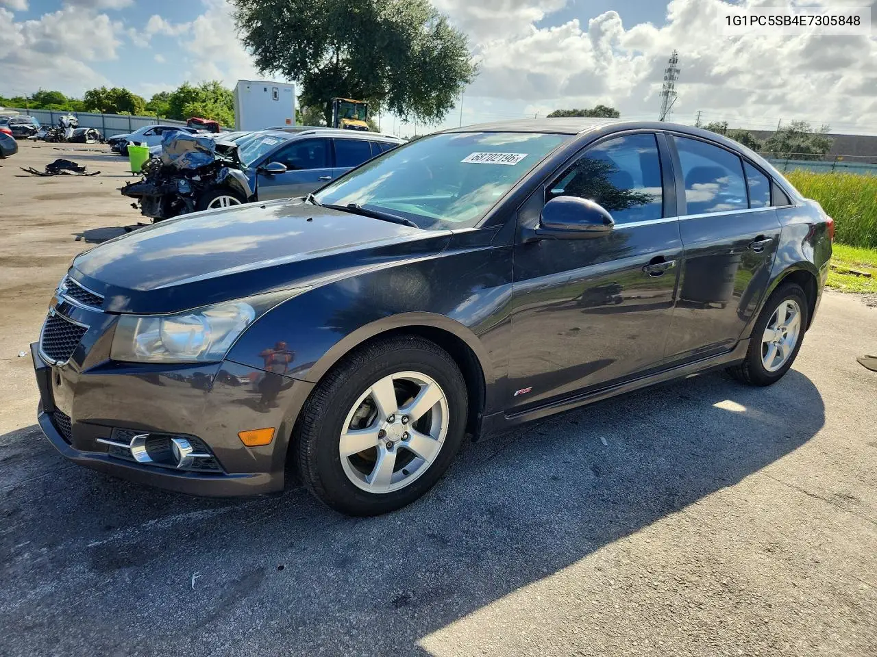 CHEVROLET CRUZE 2014, VIN 1G1PC5SB4E7305848