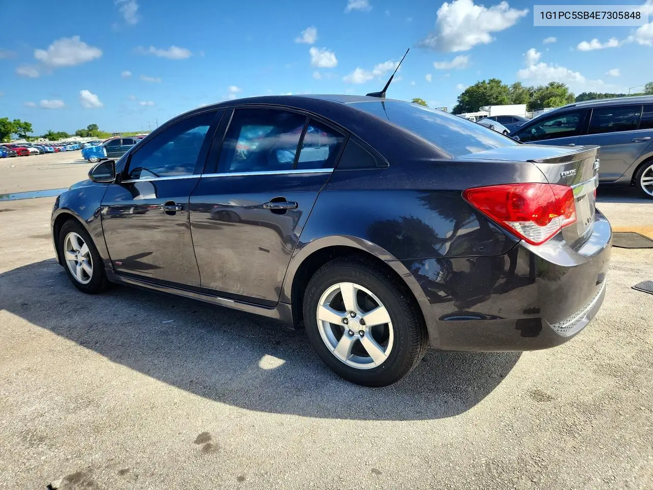 2014 CHEVROLET CRUZE VIN 1G1PC5SB4E7305848 — фото 2