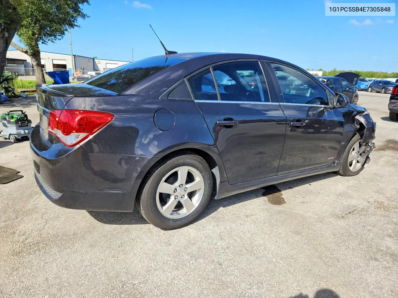 2014 CHEVROLET CRUZE VIN 1G1PC5SB4E7305848 — фото 3