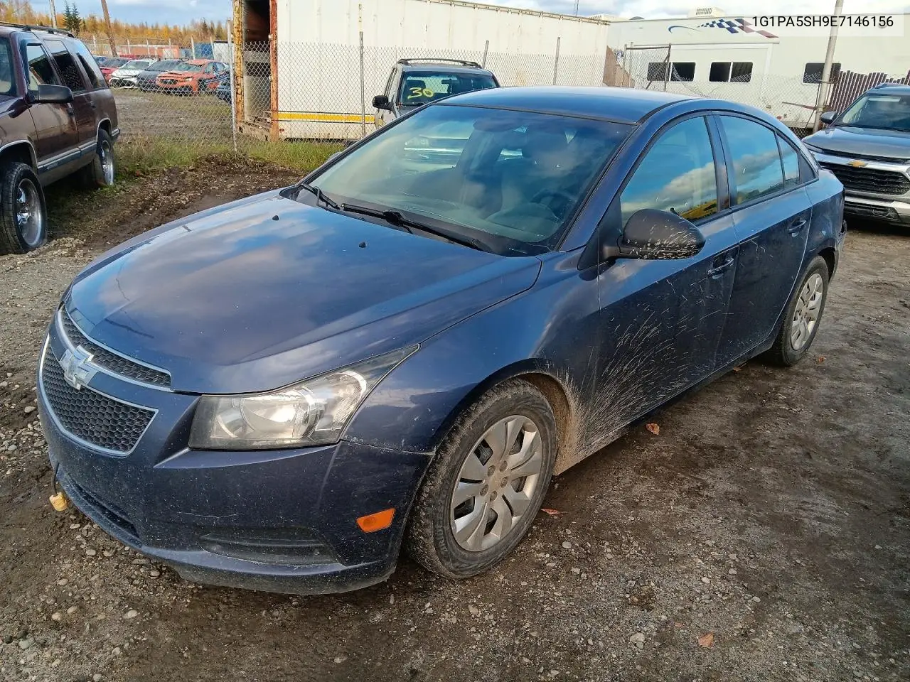 CHEVROLET CRUZE 2014, VIN 1G1PA5SH9E7146156
