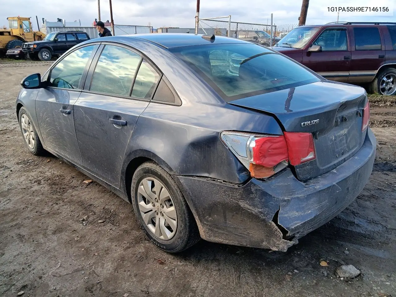 2014 CHEVROLET CRUZE VIN 1G1PA5SH9E7146156 — фото 2